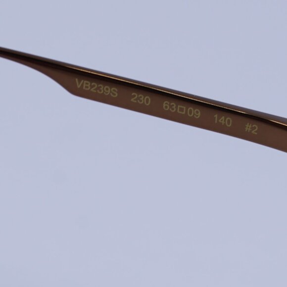 Victoria Beckham VB239S 230 Sunglasses Brown Aviator Frame, Brown Lenses - Picture 9 of 11